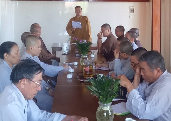 Phật giáo Đăk Rlấp tổ chức phiên họp mở rộng hướng tới Đại hội NK 2021-2026