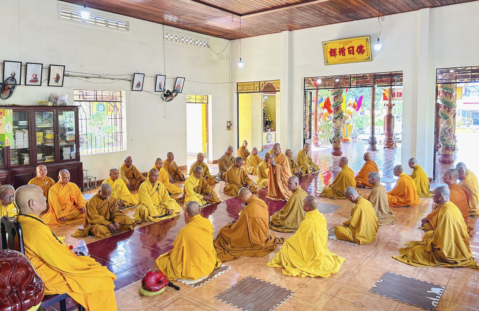 Các trường hạ tại tỉnh Đắk Nông Bố-tát kỳ đầu tiên trong mùa An cư kiết hạ PL. 2568