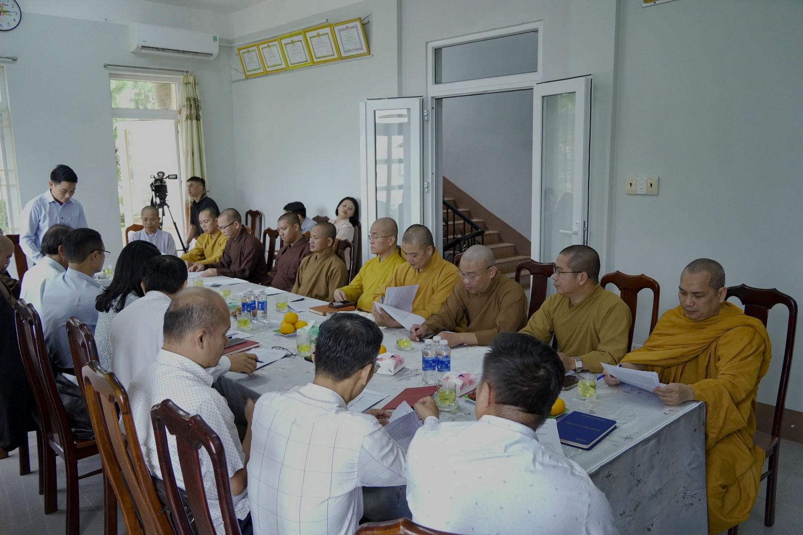 Lãnh đạo Sở Nội vụ và các Ban, Ngành thăm và làm việc với Ban Trị sự Phật giáo tỉnh Đắk Nông