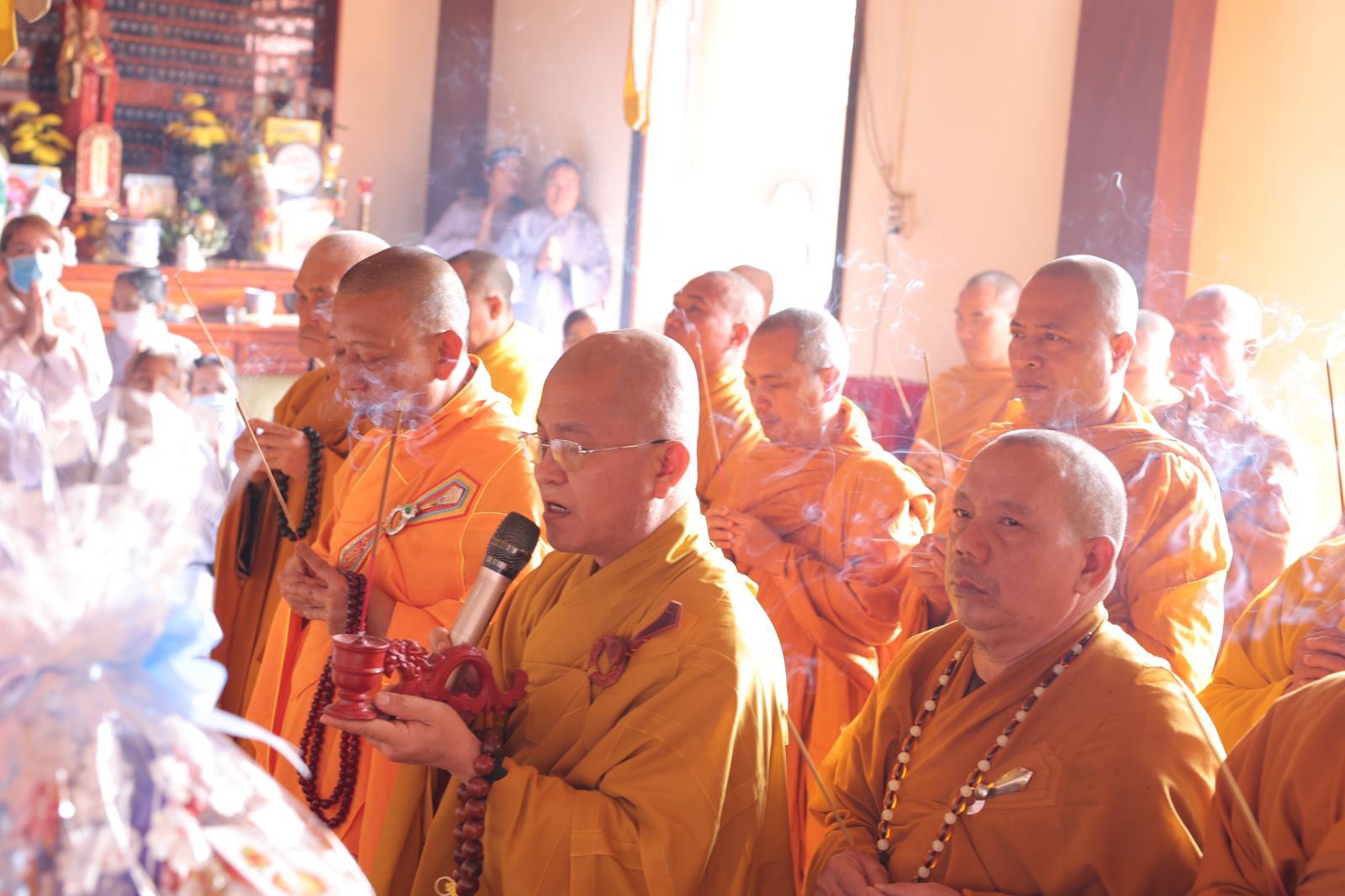 Lễ Húy nhật lần thứ 36 cố Trưởng lão HT. Thích Giác Tánh tại chùa Hoa Nghiêm 