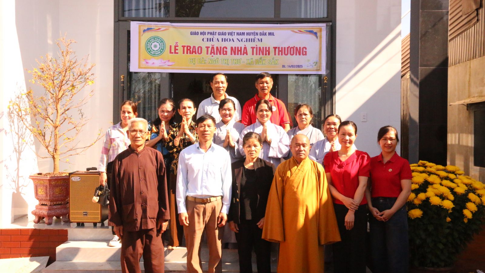 Đăk Săk: Trao tặng nhà tình thương cho hộ gia đình chính sách