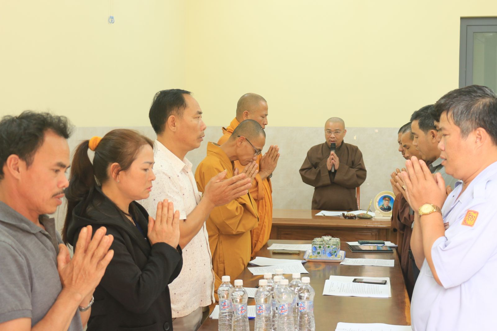 Ban Trị sự Phật giáo huyện Đăk Mil họp thường kỳ và công tác chuẩn bị cho hội nghị tổng kết công tác Phật sự năm 2023