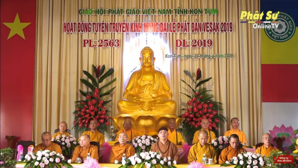 Kon Tum: Lễ mít tinh tuyên truyền Đại lễ Phật đản Liên Hợp Quốc Vesak 2019 tại Việt Nam