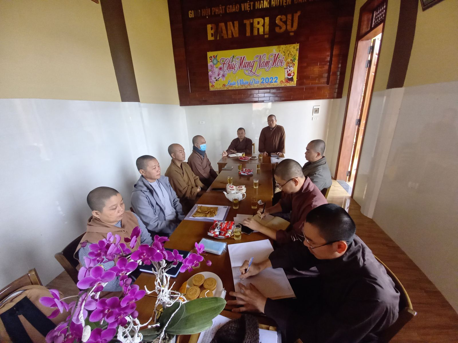 Ban Trị Sự Phật Giáo Huyện Đăk R’lấp họp mặt đầu năm Nhâm Dần 