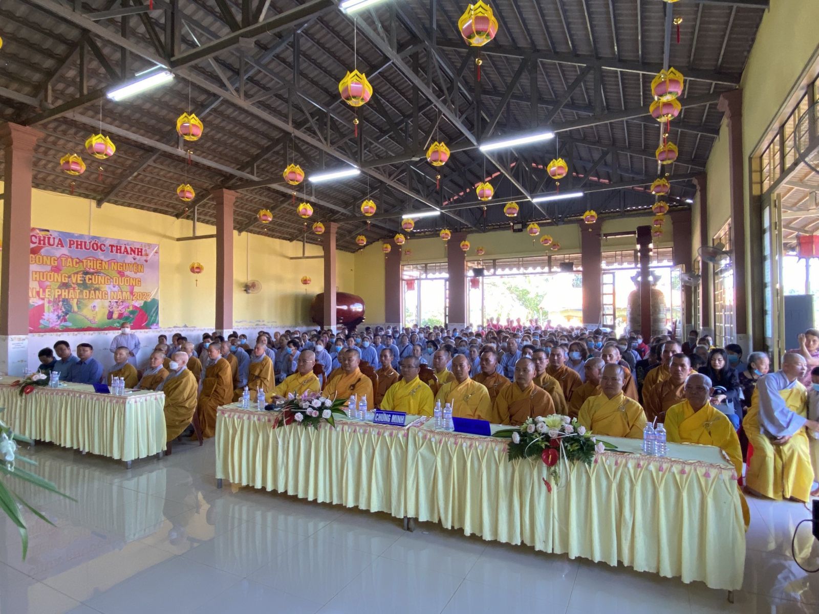 Đại Lễ Phật Đản pl 2566-dl 2022 và Lễ An Vị Tôn Tượng Quan Âm tại Chùa Phước Thành