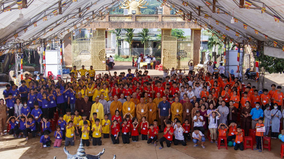 Đắk Song : Lễ Khai mạc Khóa tu mùa hè “Tuổi Trẻ Hướng Phật” tại Chùa Quảng Phước năm 2022