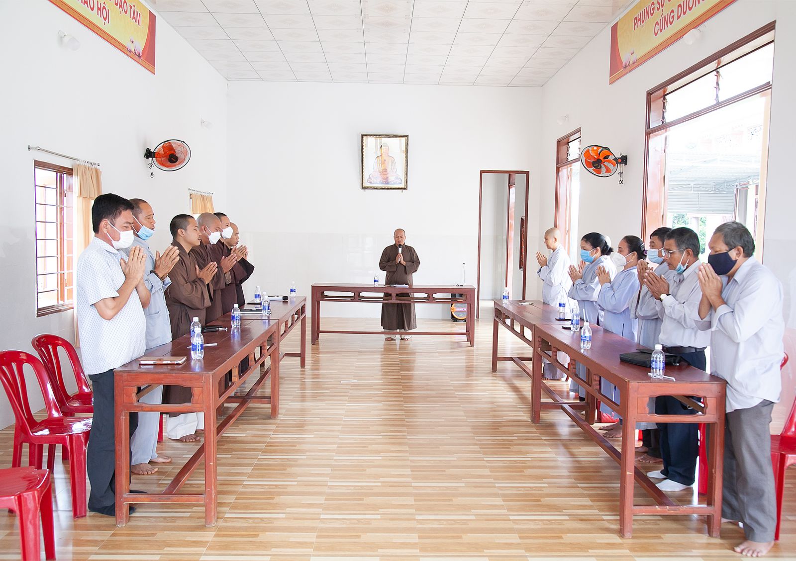Krông Nô –Thường Trực Ban Trị Sự Phật Giáo huyện tổ chức phiên họp triển khai công tác chuẩn bị Đại Lễ Phật Đản – PL. 2566