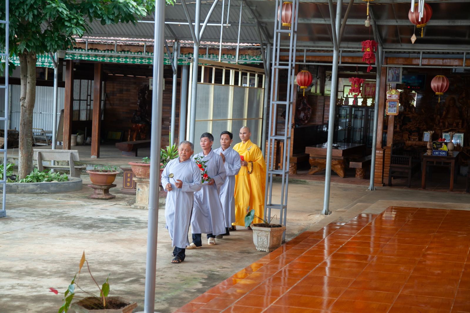 Krông Nô - Câu lạc bộ Thiện Tâm chùa Phước Thiện tổ chức tổng kết Phật sự và tất niên năm 2022.