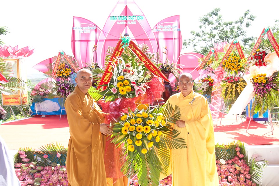 Ban trị sự Phật giáo huyện Krong Nô tổ chức Đại lễ Phật Đản tại chùa Phước Lâm