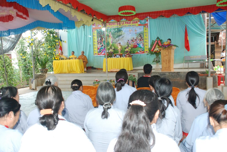 Đạo tràng Quang Minh huyện Krong Nô tổ chức Đại lễ Phật Đản 2019