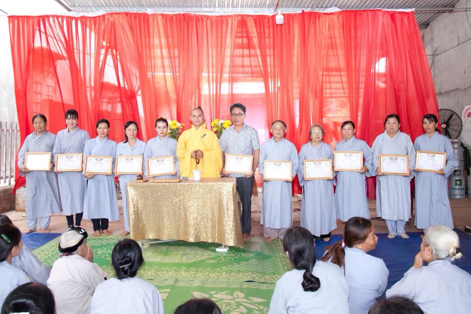 Chùa Phước Thiện Krông Nô tổng kết công tác Phật sự năm 2018