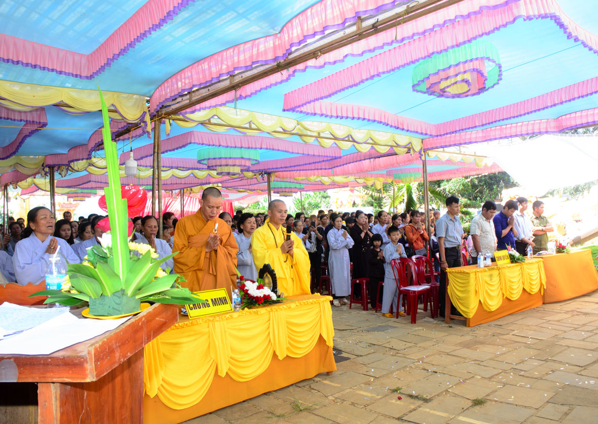 Phật Đản 2019 tại chùa Viên Sơn xã Quảng Tân, huyện Tuy Đức