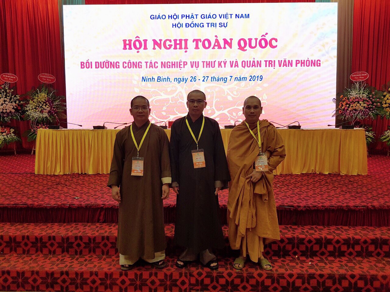 Chư tôn đức Phật giáo Đắk Nông tham dự khóa bồi dưỡng công tác nghiệp vụ thư ký tại Bái Đính