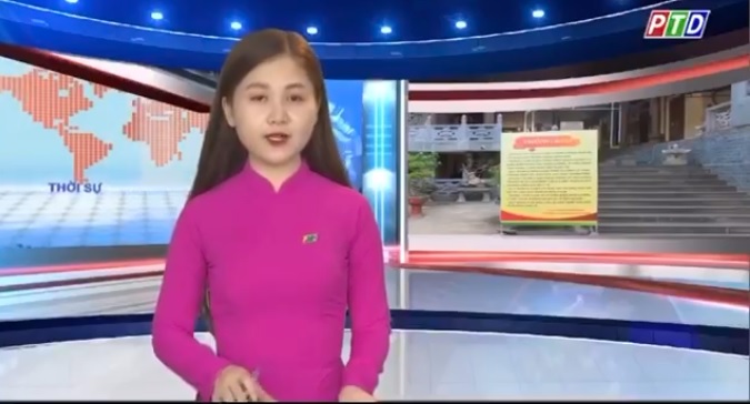 Truyền hình Đắk Nông đưa bản tin phòng chống dich bệnh của tự viện trong tp.Gia Nghĩa và tỉnh nhà