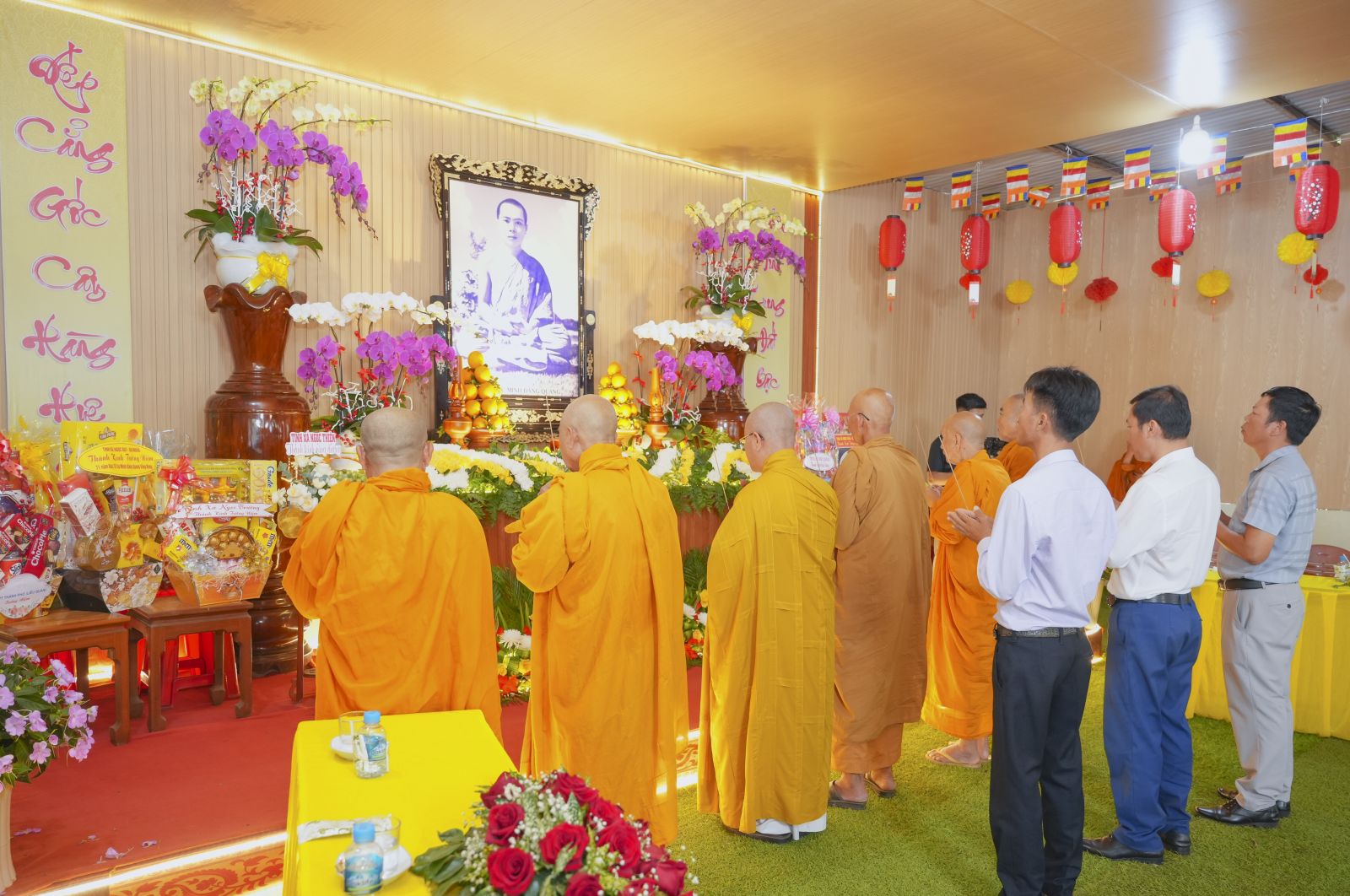 Giáo đoàn II – Hệ phái Khất sĩ trang nghiêm tưởng niệm 71 năm ngày Đức Tổ sư Minh Đăng Quang vắng bóng tại tịnh xá Đức Niệm (TP. Gia Nghĩa)