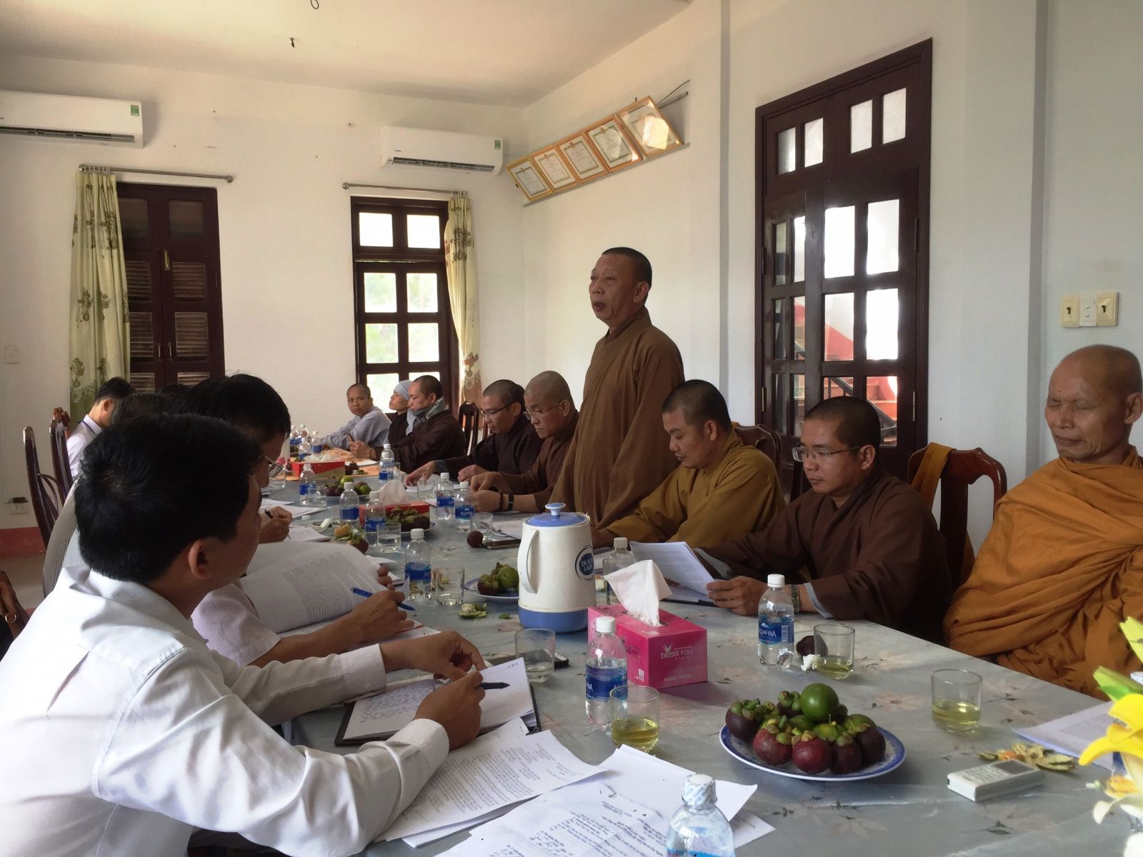 Buổi làm việc giữa Ban trị sự Phật giáo cùng Sở Nội vụ và đại diện ban ngành tỉnh Đắk Nông