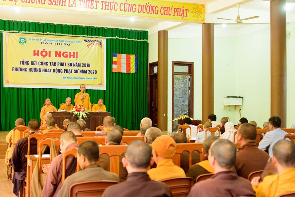 Phật giáo tỉnh Đắk Nông tổng kết Phật sự năm 2019