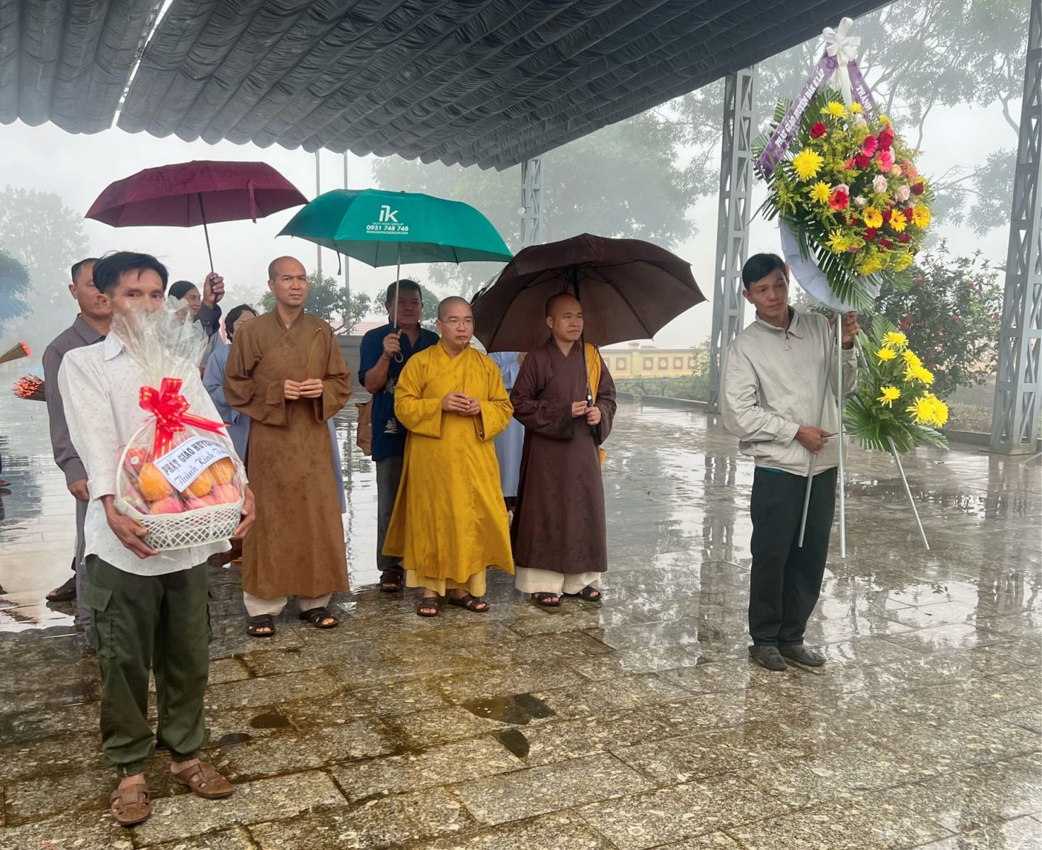 Ban Trị sự Phật giáo huyện Đăk R'lấp dâng hương tưởng niệm các anh hùng liệt sĩ