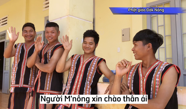 Video: Ban Hoằng Pháp TW thăm và tặng quà tại xã Nâm Nung - Krong Nô
