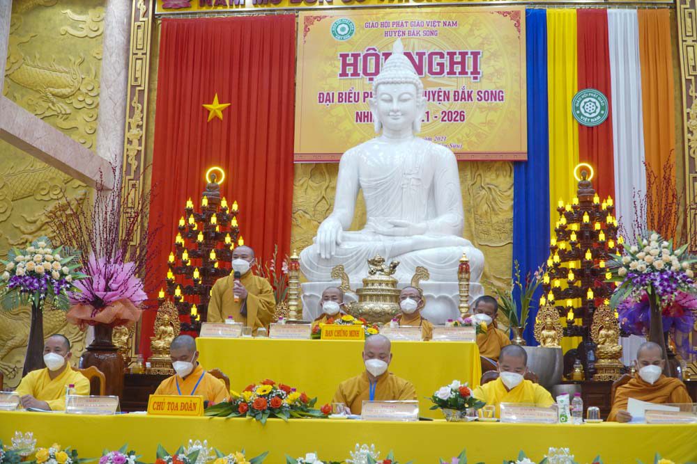 Hội Nghị Đại Biểu Phật Giáo Huyện Đắk Song Lần Thứ III Nhiệm Kỳ ( 2021 – 2026 )