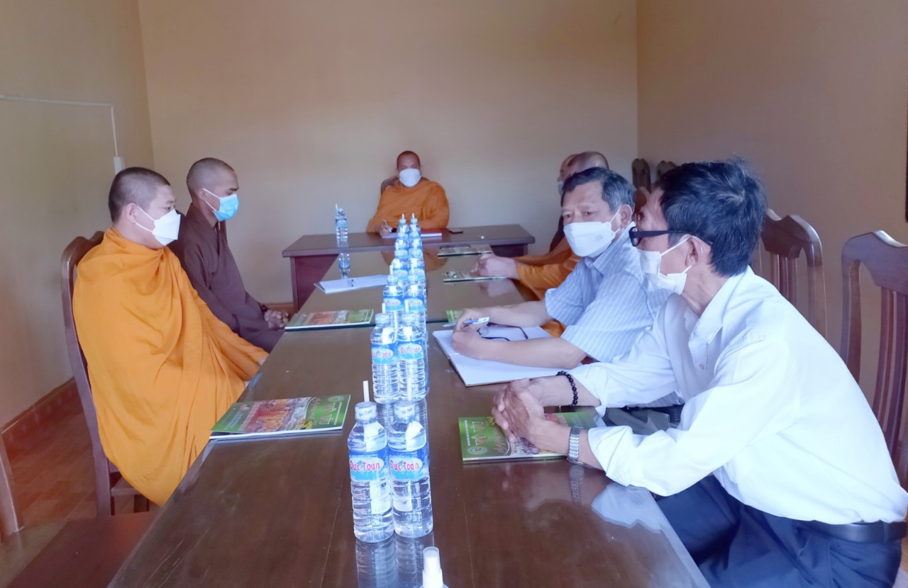 Ban Trị sự Phật giáo TP. Gia Nghĩa tổ chức phiên họp Tổng kết công tác Phật sự năm Tân Sửu.