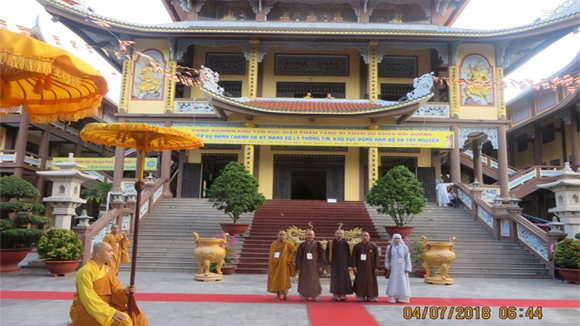 Phật giáo tỉnh Đắk Nông tham dự khóa bồi dưỡng hành chánh và truyền thông tại Bình Dương