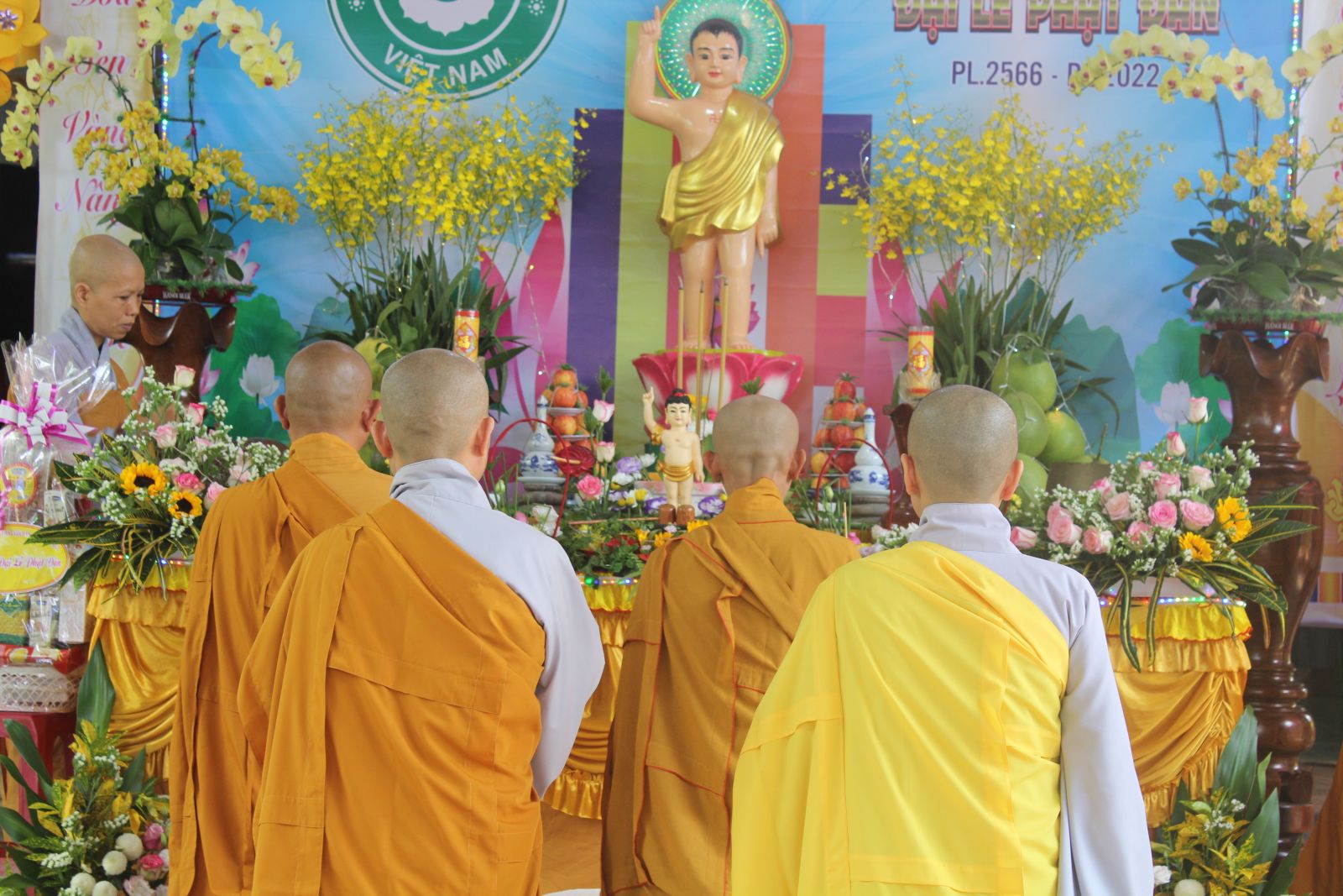 Ban Trị sự Phật giáo huyện Cư Jut tổ chức Đại lễ Phật đản tại đạo tràng Thiên Ân.