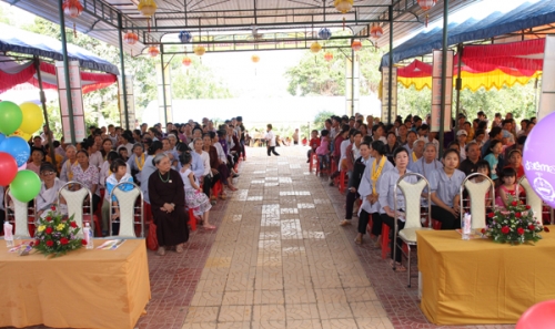 Chùa Phước Sơn tổ chức lễ Phật đản