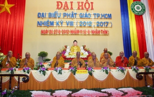 Chính thức bắt đầu Đại hội VIII Phật giáo TP.HCM