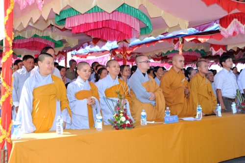 Đạo tràng Phật tử xã Đăk Wil tổ chức lễ Phật Đản