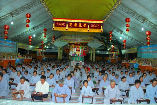 Đồng Nai: Khai pháp hội trai đàn bạt độ tại chùa Phước Viên