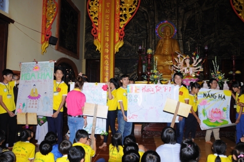 Nhật ký ngày thứ 4, khóa tu mùa hè chùa Hoa Khai 2013
