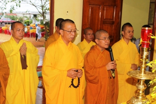 Ban trị sự Phật giáo tỉnh Đắk Nông Kính viếng Lễ tang Ni sư trụ trì Chùa Thiện Đạo