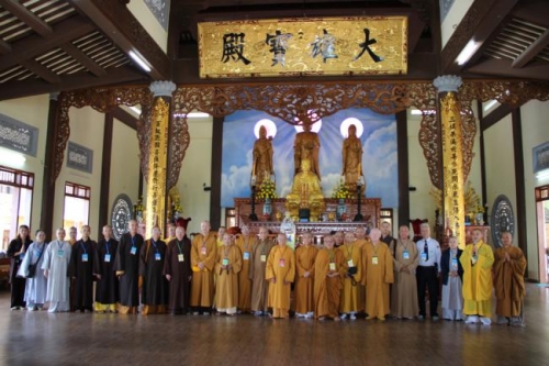 Ban Hướng dẫn Phật tử Trung ương - thăm trụ sở Văn phòng BTS PG tỉnh Đăk Nông