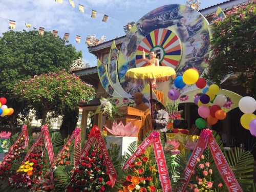 Cư Jút: BTS Phật giáo huyện tổ chức đại lễ Phật đản PL.2560