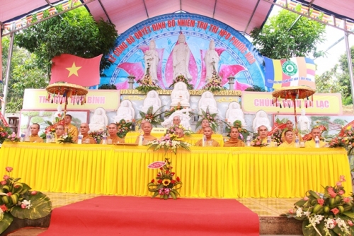 Lễ Bổ nhiệm trụ trì chùa Phước Hoa