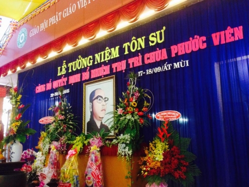 Lễ tưởng niệm cố HT Thích Thiện Minh lần thứ 37 tại Chùa Phước Viên
