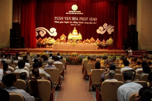 Tổng khai mạc Tuần Văn hóa Phật giáo - Nghệ An 2012