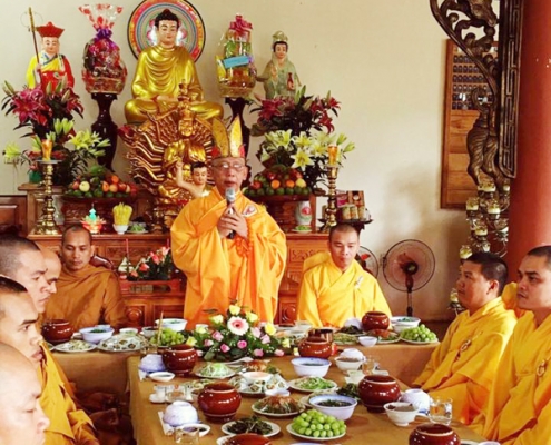 Đăk Song: chùa Phước Quang tổ chức lễ mãn hạ - Vu lan