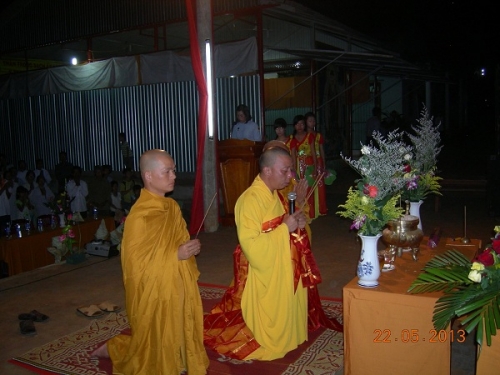 Tịnh xá Ngọc Hà tổ chức Phật đản
