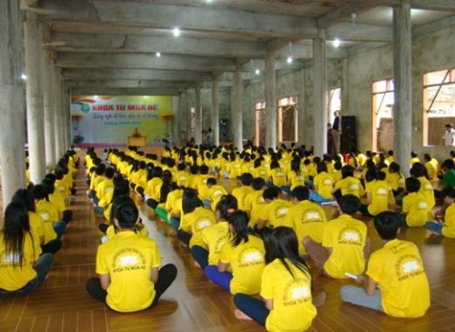 Thông báo chùa Pháp Hoa tổ chức khóa tu học mùa hè cho thanh thiếu niên