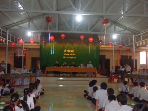 GĐPT Chánh Đạo tất niên và tổng kết công tác Phật sự năm 2012