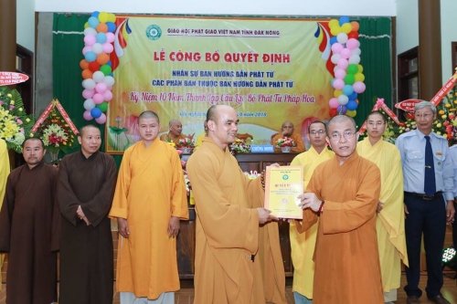 Lễ ra mắt Ban Hướng dẫn Phật tử và kỷ niệm 10 năm thành lập CLB Chùa Pháp Hoa