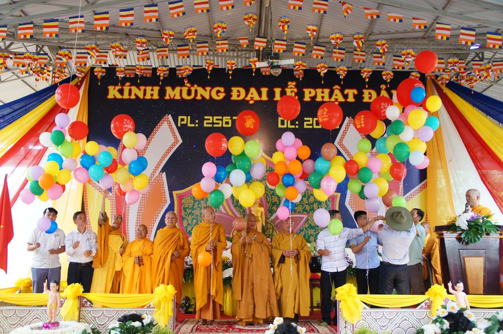 BTS GHPGVN huyện Đăk Mil trang trọng tổ chức Đại lễ Phật đản 2567 - 2023