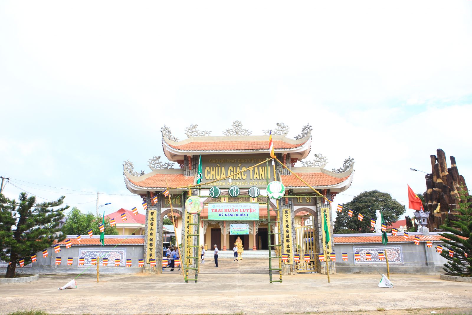 Phân ban GĐPT tỉnh Đăk Nông tổ chức trại Kỹ năng khóa I lần thứ 3 tại chùa Giác Tánh