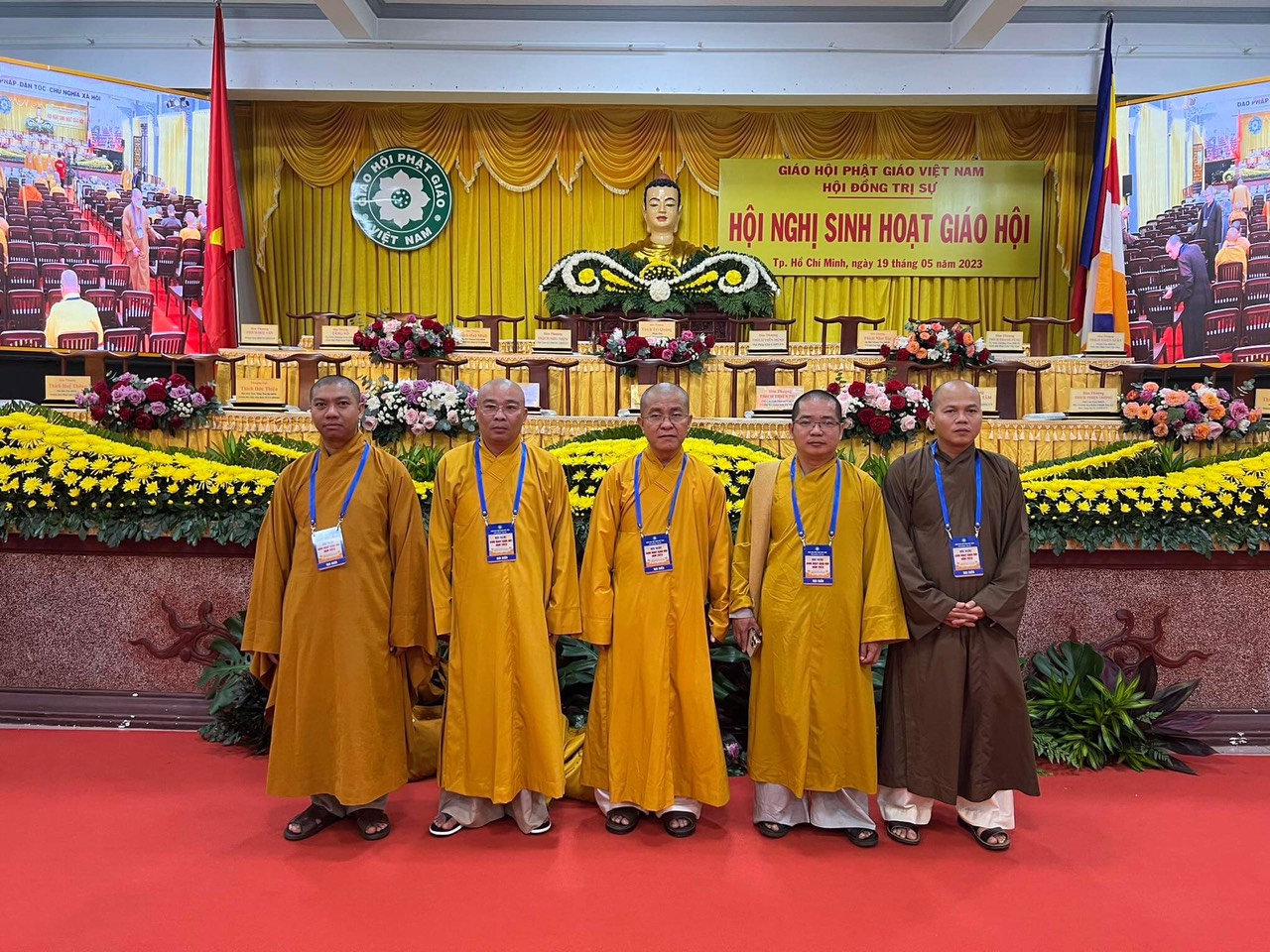 Bạn Trị sự Phật giáo tỉnh Đắk Nông tham dự hội nghị sinh hoạt Giáo hội năm 2023