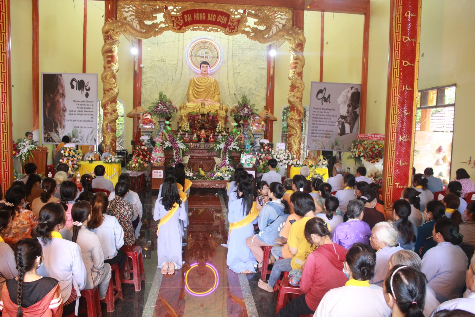 Đại lễ Vu Lan - Báo hiếu PL. 2566, DL 2022 tại các chùa trong huyện Cư Jut.