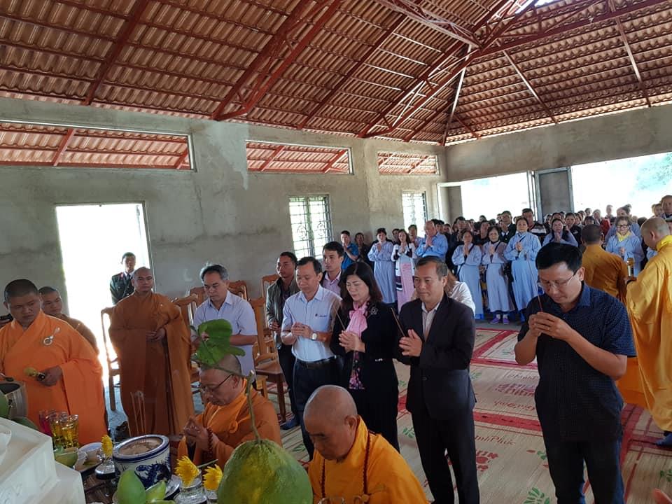 Lễ an vị Phật và nhập tự Tu viện Liễu Quán-Đắk Glong