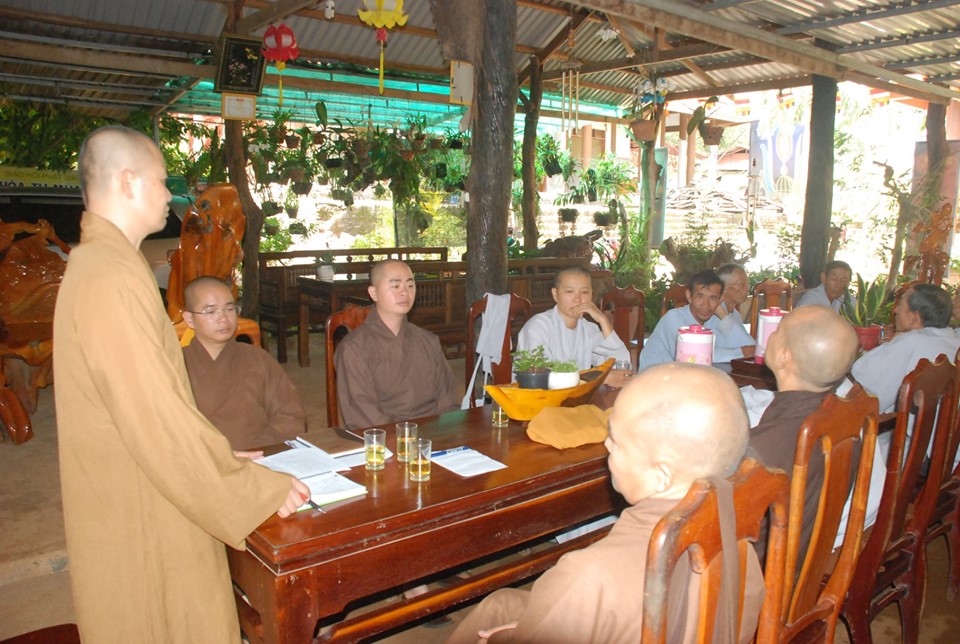 Ban trị sự Phật giáo huyện Đắk R'lấp tổng kết và triển khai công tác trong mùa An cư năm 2019