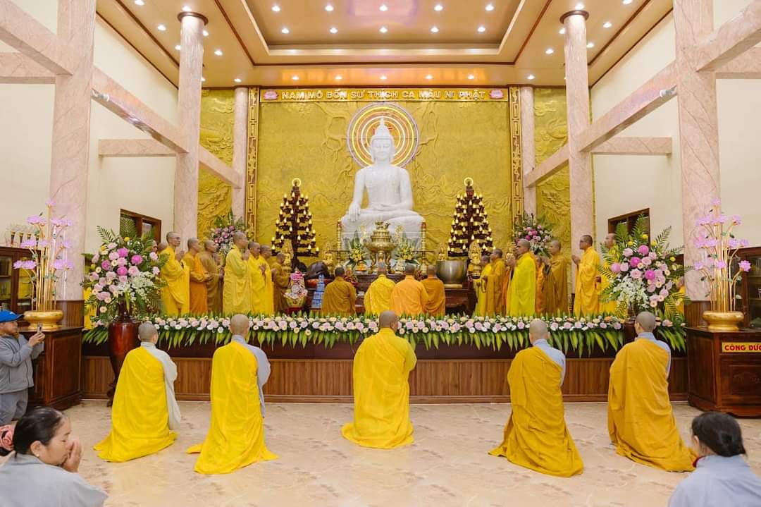 Đắk Song: Chùa Bửu Thành trang nghiêm tổ chức lễ Khánh Đản Đức Phật A Di Đà và an vị chư Thánh Tượng